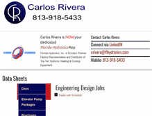 Tablet Screenshot of carlosrivera.org